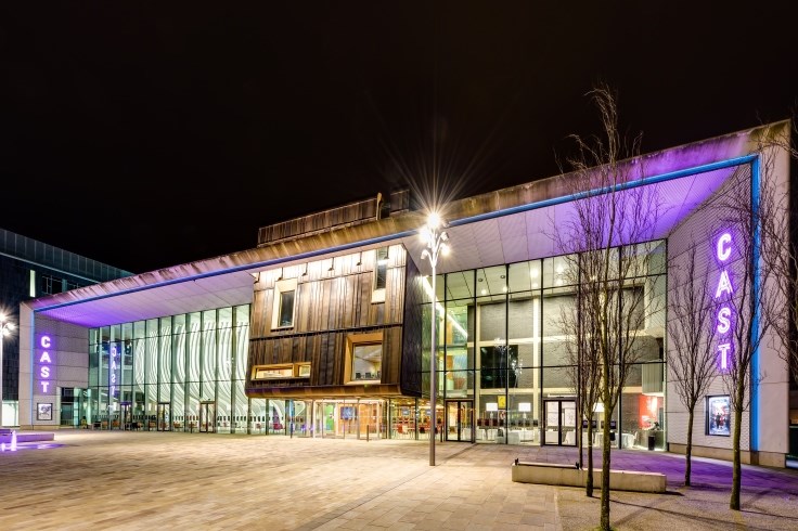 Cast performance venue in the heart of the Civic and Cultural Quarter